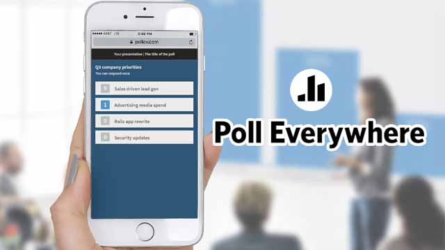 Alternativas a Kahoot para crear tu propia aula virtual Poll Everywhere