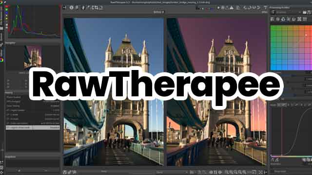 Alternativas a LIGHTROOM para edición de Fotos Profesionales RawTherapee