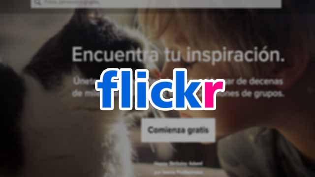 Alternativas a PICASA para editar imágenes de forma online FLICKR