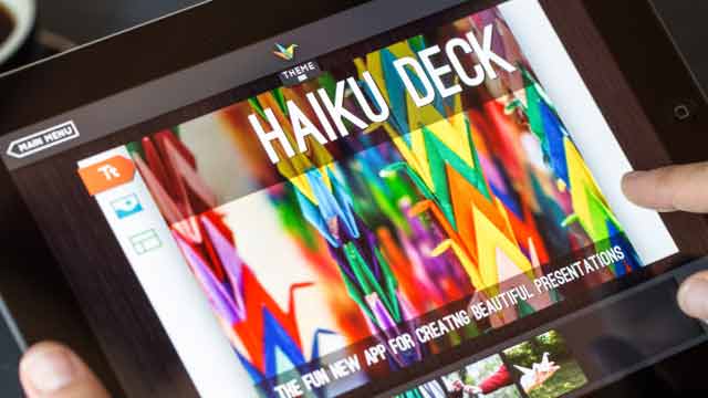 Alternativas a Prezi para crear presentaciones originales Haiku Deck