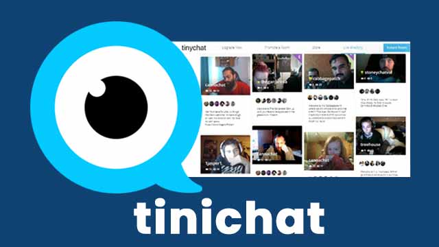 Alternativas a Omegle para Conocer gente por video chat Tinychat